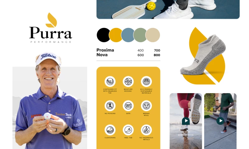 Paspartoo - PurraPerformance: Shopify Theme Improvement. Landing Page Design and Development