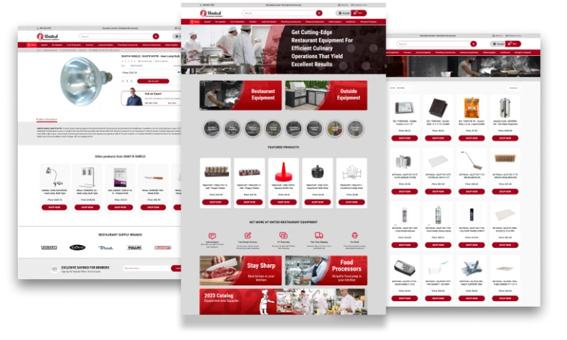 MAK Digital Design - United Restaurant Equipment Company