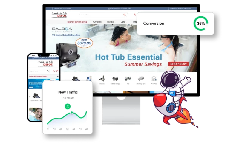 MAK Digital Design - Pool and Hot Tub Depot