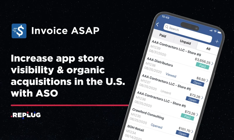 InvoiceASAP: INCREASE VISIBILITY & CONVERSION WITH AN ASO STRATEGY