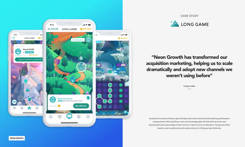 Neon Growth - Fintech-Game Hybrid