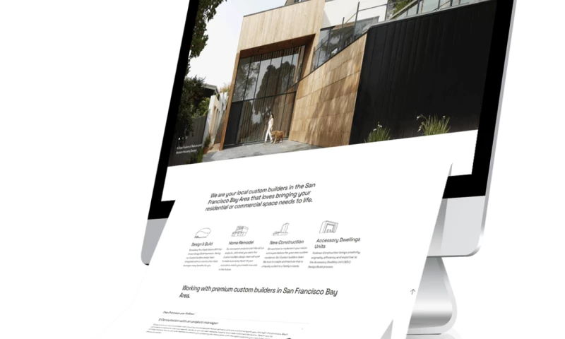 Comrax - Webiste for Construction Company