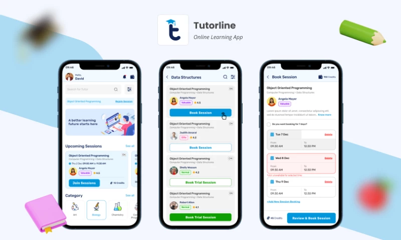Alian Software - Tutorline: Online Tutuion App