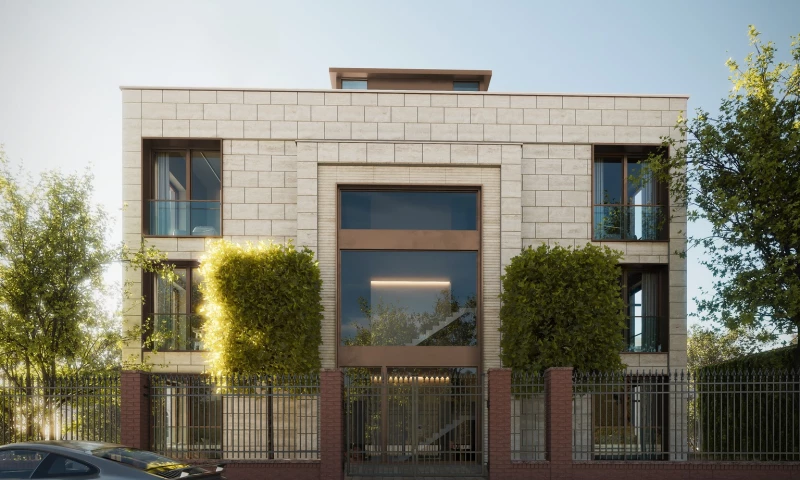 Render Vision - Exterior Visualization: Kureck City Villas, Wiesbaden