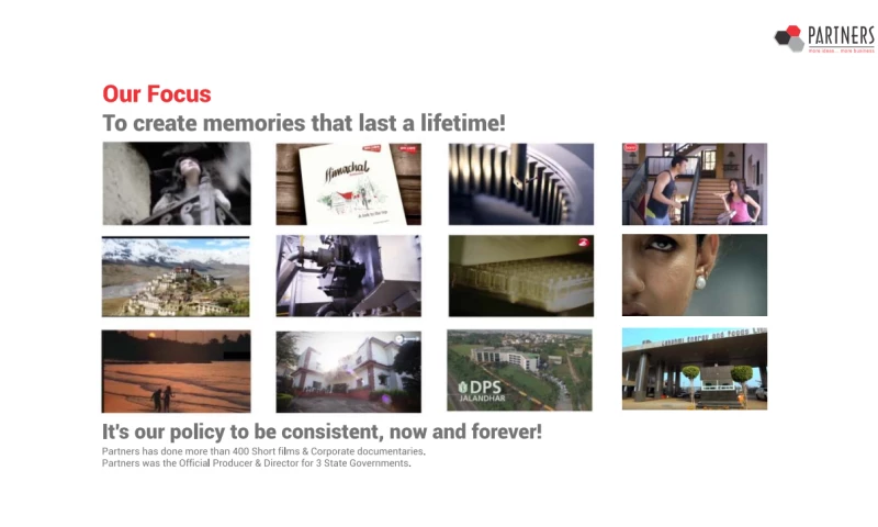 Film and Corporate documentaries