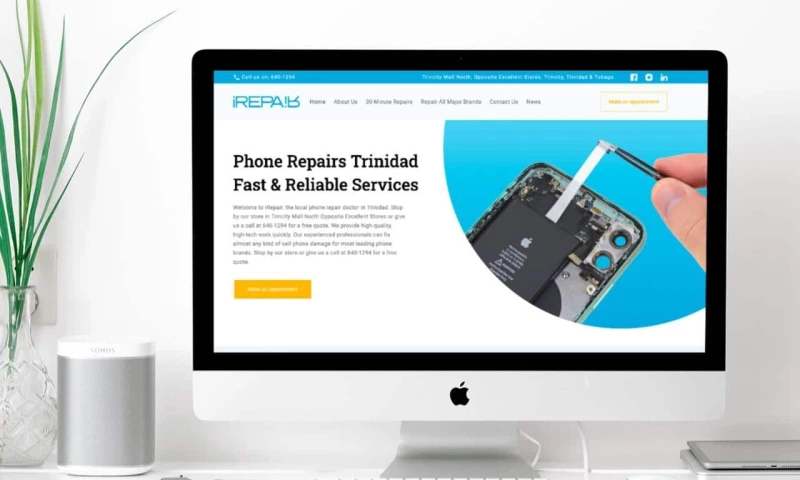 iRepair Website Design and SEO