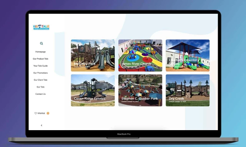 Scopic - KidsTale Web Design