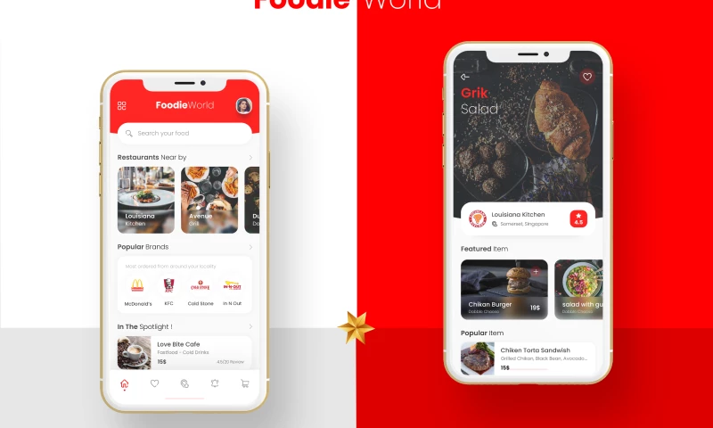 MicraSol - Food App Design