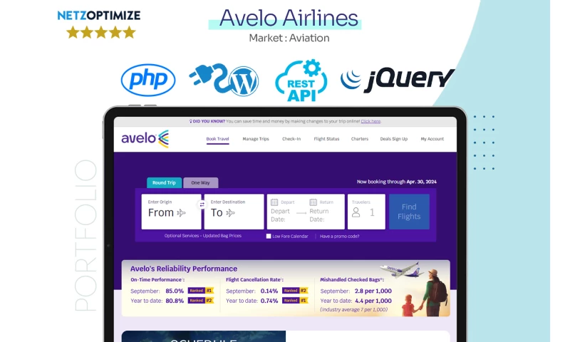 NetzOptimize - Airlines & Flight Information System