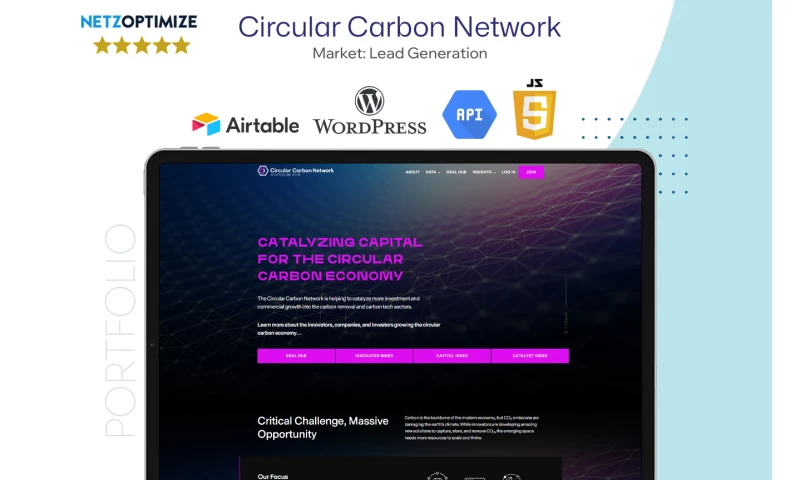 NetzOptimize - Carbon and Circular