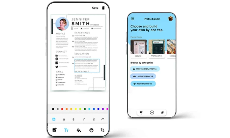 AI Profile Builder App
