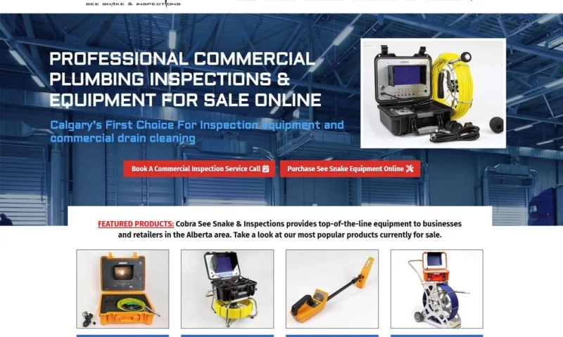 Advance Web Solutions - Cobra Plumbing Inspections