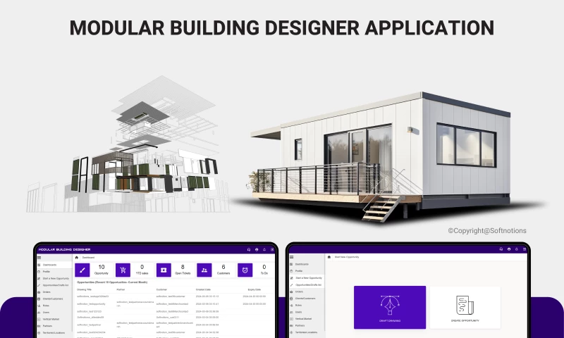 Softnotions Technologies - Modular Building Designer Application