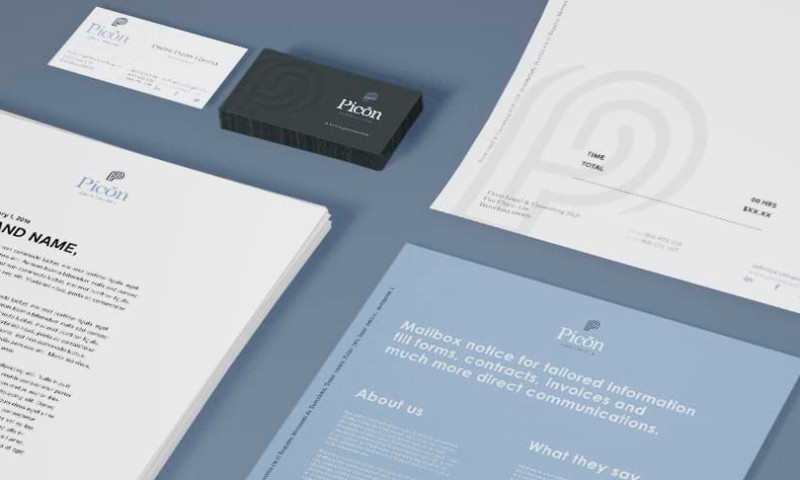 AgenteCOM - Brand Design - Corporate Stationary Creation