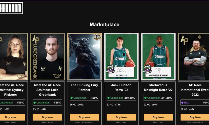 Unicsoft - Sports NFT marketplace for fans engagement