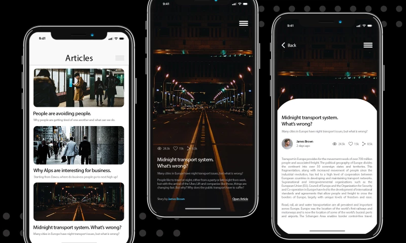 Latest Blogger App Design & Development