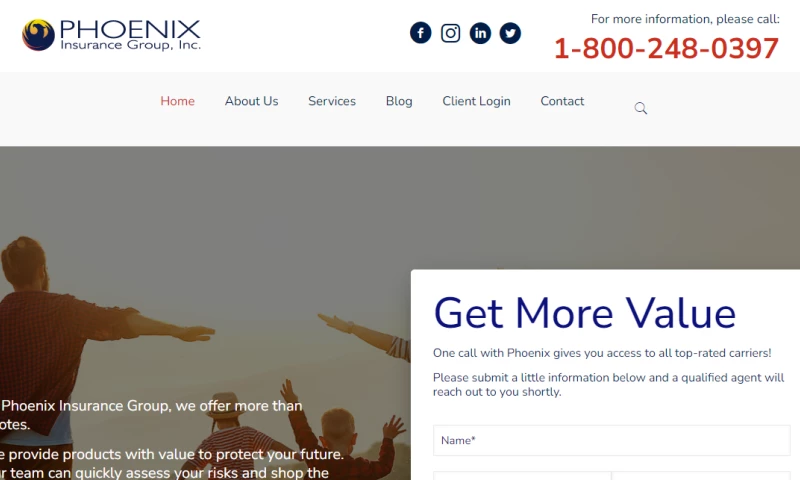 Cserve Technologies - Phoenix Insurance Group Serves