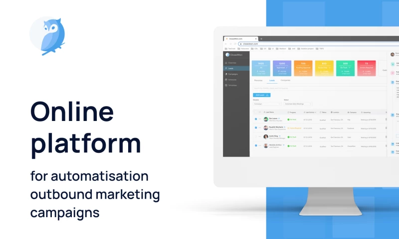 TeaCode - ClosedWon | Online platform for automatisation outbound marketing campaigns