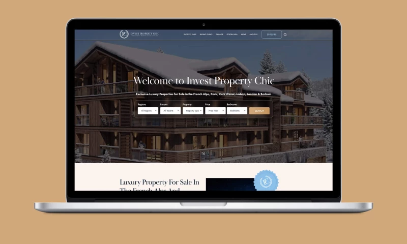 London Web Design Agency - Invest Property Chic