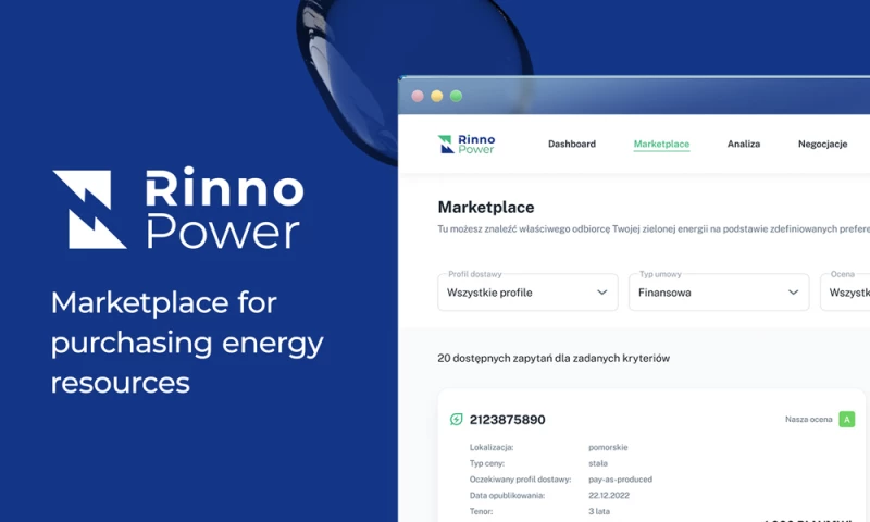 Rinno | A marketplace for purchasing energy resources