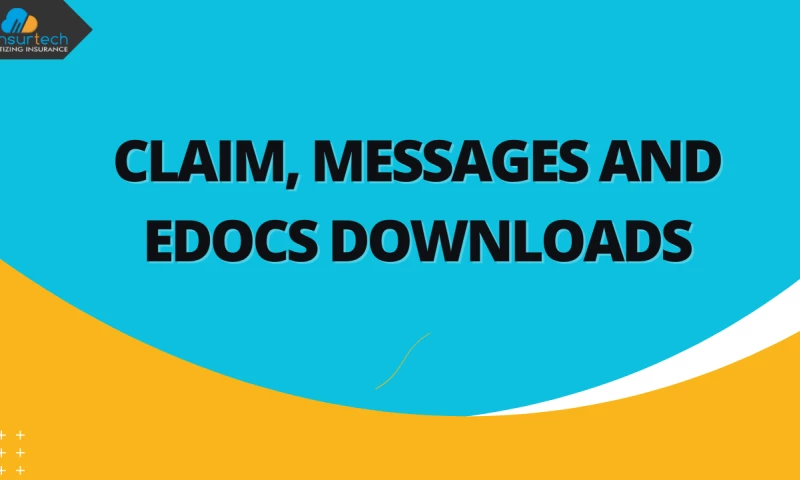 Claim, Messages and eDocs Downloads