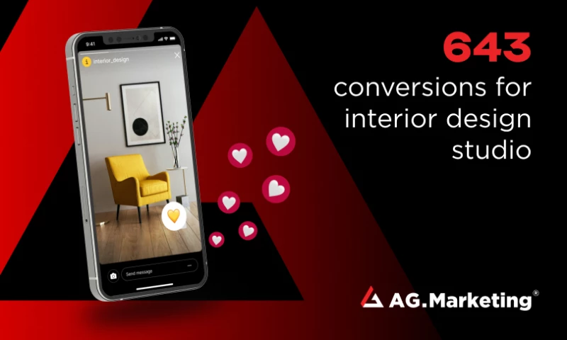 643 conversions for interior design studio