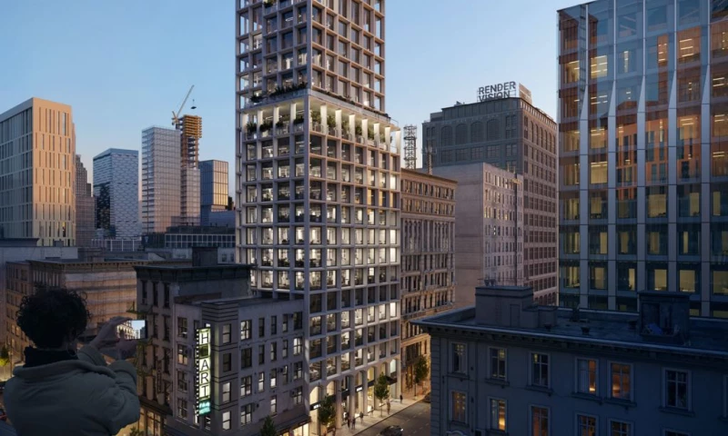 Render Vision - Exterior Visualization: Blending New and Old in Manhattan
