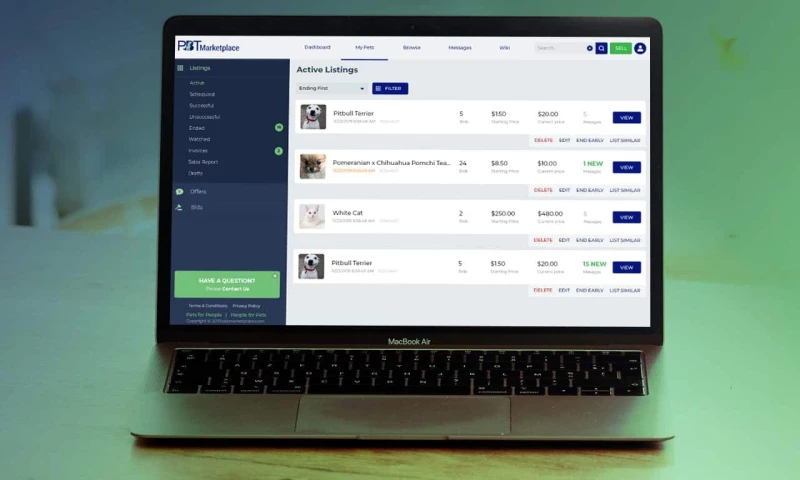 PBT - Safe Web-Based Pet Marketplace