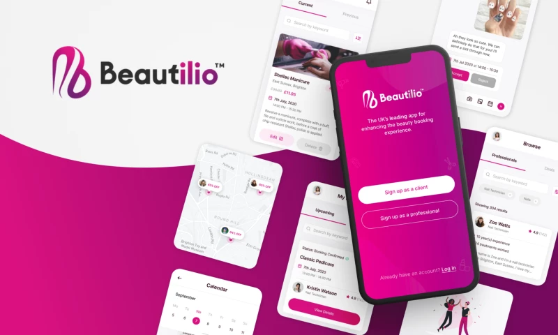 TH-EY - Beautilio Mobile app for online bookings
