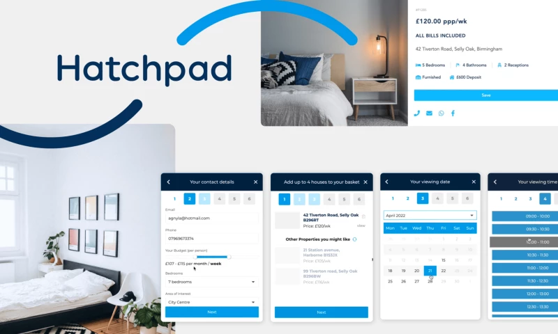 TH-EY - Hatchpad Lead generation and document signing for student lettings