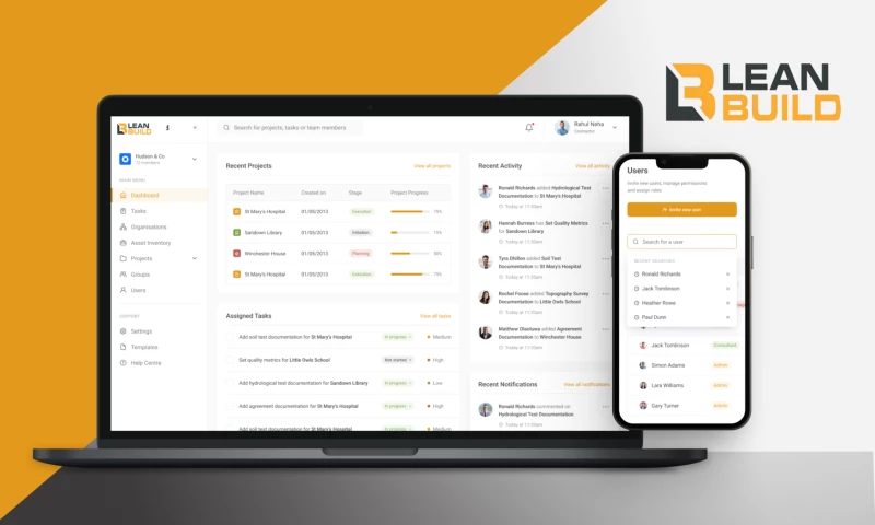 TH-EY - LeanBuild cloud based project management software