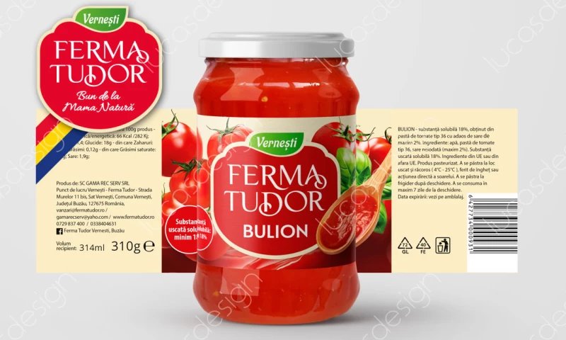 Lucas Design - FERMA TUDOR, GAMA REC SERV ROMANIA