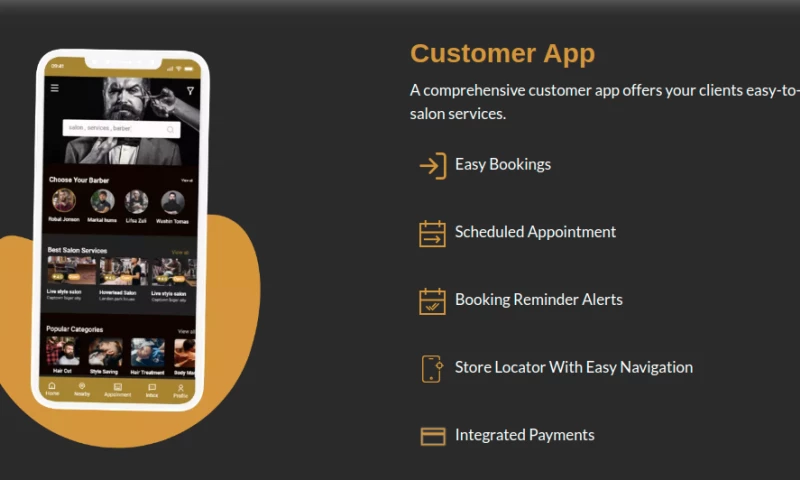 AOX Apps - Saloon Booking APP