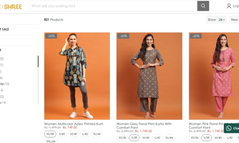 AOX Apps - Ecommerce-ByShree Website