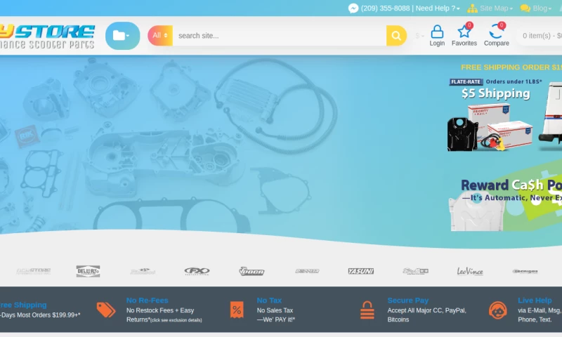 AOX Apps - PHP OpenCart Based Website