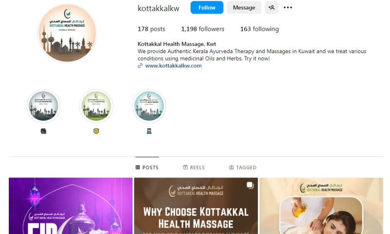 Wibits Web Solutions LLP - Enhancing Social Media Marketing For An Ayurvedic Massage Therapy Service