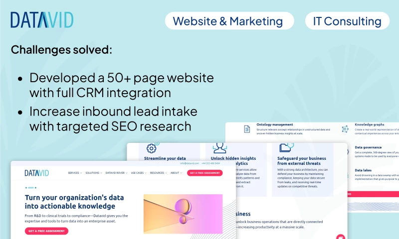 Sagewill - Datavid: Data engineering consulting