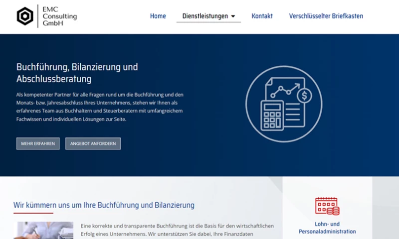 MS Webdesign - EMC E-Mobility-Consulting, Switzerland