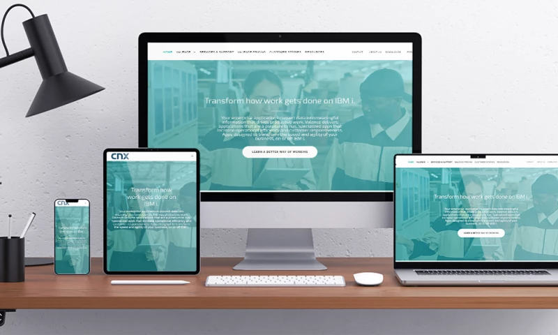 STL Website Development - CNX Corp: Transformative Web Presence For Enterprise Software Excellence