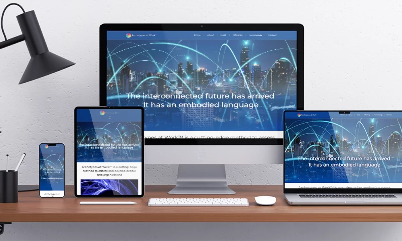 STL Website Development - Archetypes At Work: A Cutting-Edge Website For A Leadership Coaching Start-Up