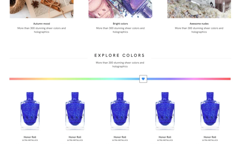 snig.digital - ILNP beauty ecommerce