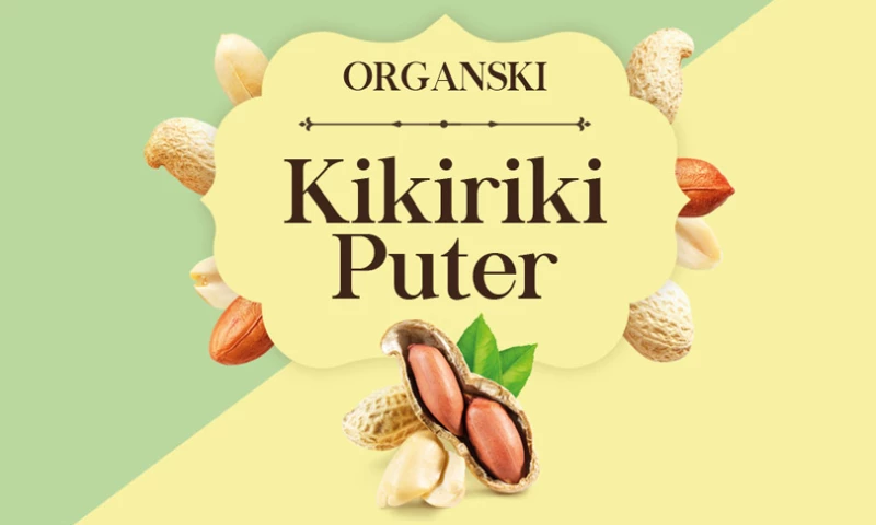 Organic Tahini Label and Logo Design