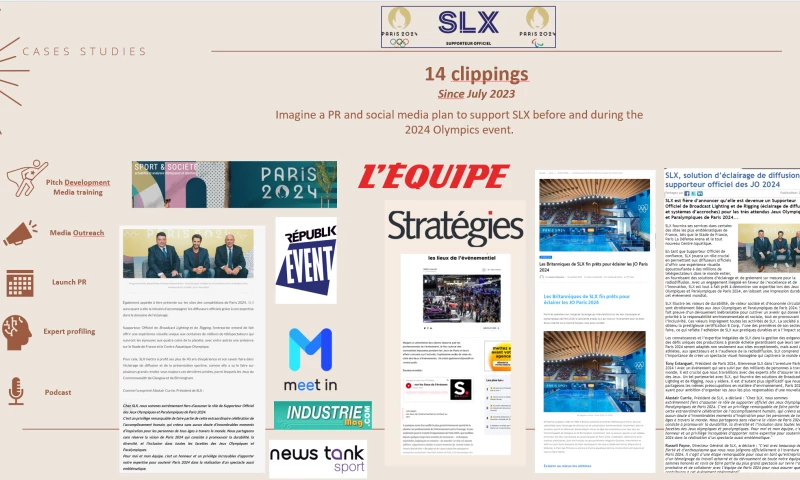 PR and Communication Campaign for SLX