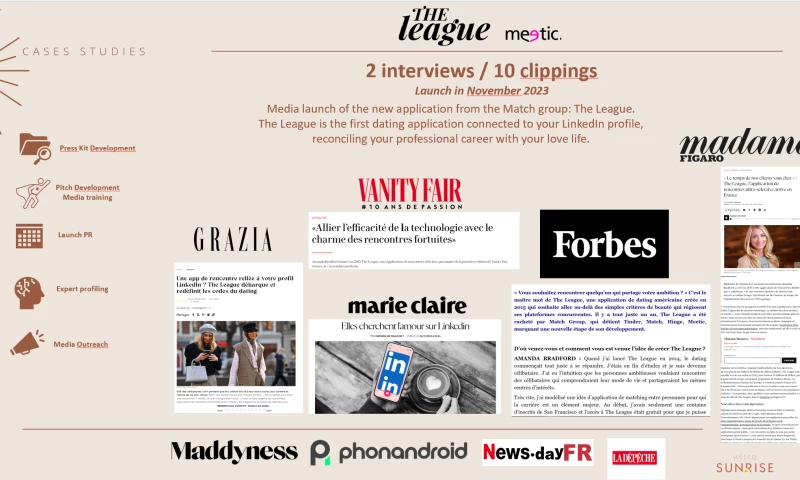 PR and Communication Campaign for The League