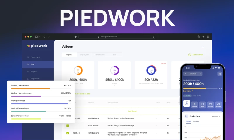 Custom development of the world's first revenue & receivables tracking platform