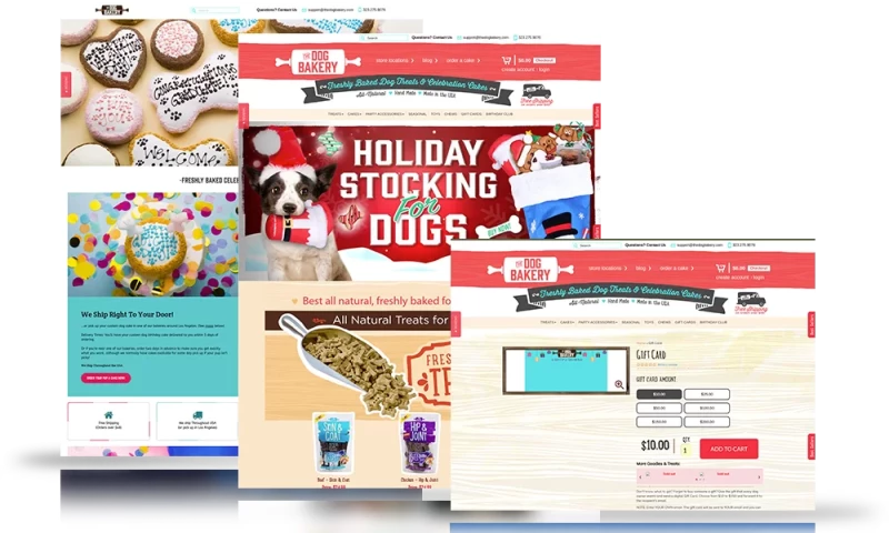 The Dog Bakery - Shopify eCommerce SEO - Pet Food & Supplies