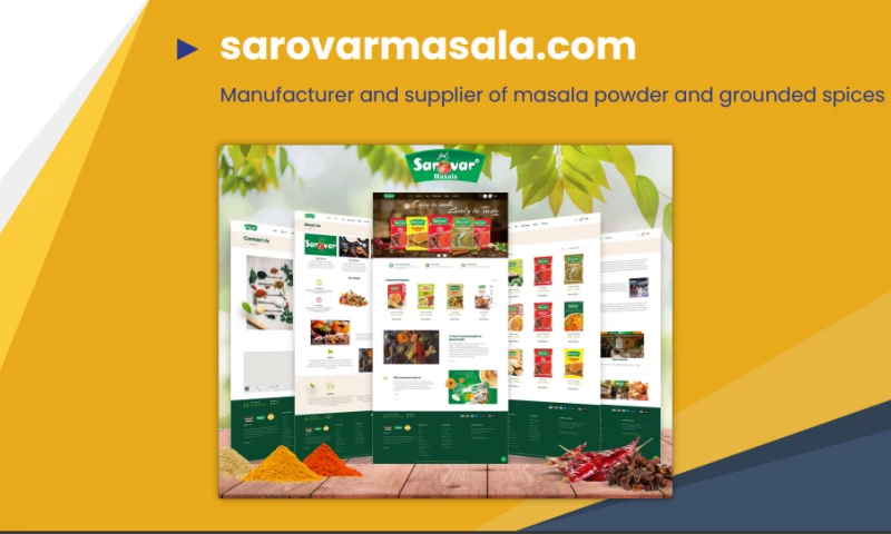 Webster Solutions - Sarovar Masala