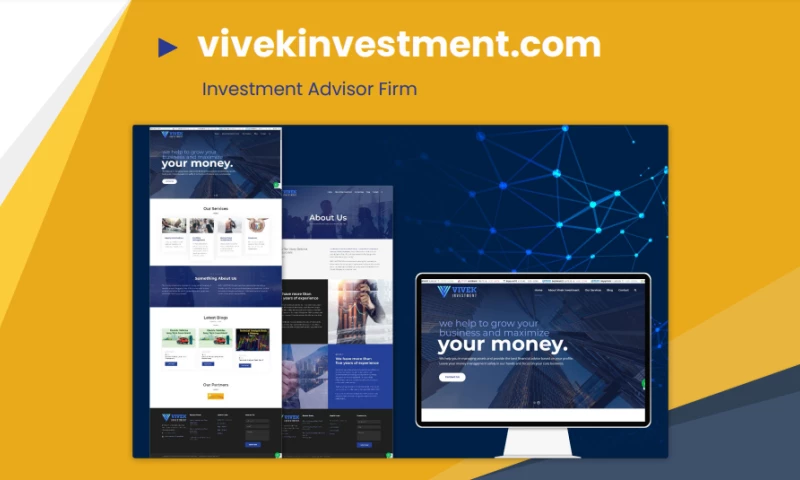 Webster Solutions - Vivek Investment