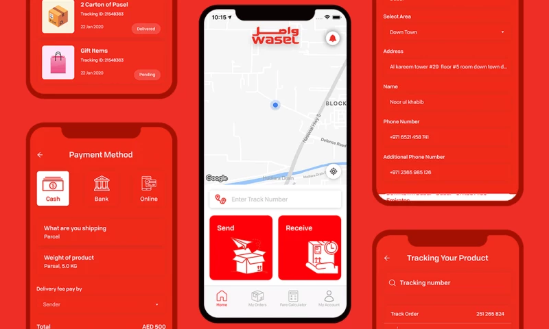 DeviceBee Technologies - Courier Delivery App