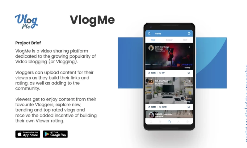 AppClues Infotech - VlogMe